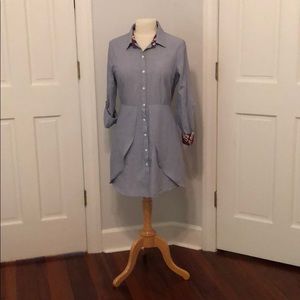 Did & Rae blue bottom up dress